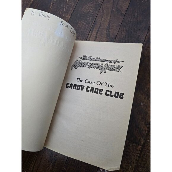 Vintage 90s The New Adventures of Mary-Kate & Ashley the Case of the Candy Cane - Picture 2 of 8
